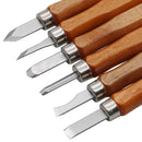 Crafts Hand Wood Carving Chisels Tools Set For Sculpture Woodcut DIY Tools
