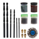 161 pieces Rotary Tool Accessory Set for Grinding, Sanding, Polishing 1/8