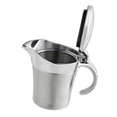 Stainless Steel Thermal Steak Gravy Boat Pot Sauce Jug Double Walled 450ml