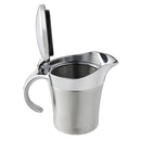 Stainless Steel Thermal Steak Gravy Boat Pot Sauce Jug Double Walled 450ml