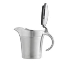 Stainless Steel Thermal Steak Gravy Boat Pot Sauce Jug Double Walled 450ml