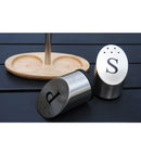 Stainless Steel Spice shaker Pepper Salt Bottle Seasoning Pot Box Tool Set