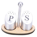 Stainless Steel Spice shaker Pepper Salt Bottle Seasoning Pot Box Tool Set