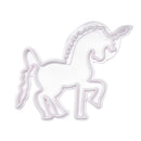 Plastic Unicorn Mould Fondant Cake Decorating Plunger Cookies Cutter Mold