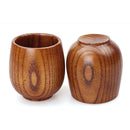Wooden Cup Handmade Coffee Tea Beer Juice Milk Mug Drink 8x 6.5x 7.5cm