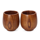 Wooden Cup Handmade Coffee Tea Beer Juice Milk Mug Drink 8x 6.5x 7.5cm