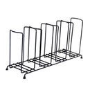 Stainless Steel Paper Cup Lid Holder Dispenser Stand Cafe Home Buffet Rack