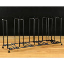 Stainless Steel Paper Cup Lid Holder Dispenser Stand Cafe Home Buffet Rack