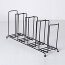 Stainless Steel Paper Cup Lid Holder Dispenser Stand Cafe Home Buffet Rack