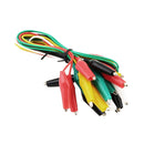 10 Pieces Test Alligator Crocodile Clips Jumper Probe Lead Wire Tech Set