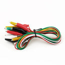 10 Pieces Test Alligator Crocodile Clips Jumper Probe Lead Wire Tech Set