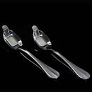 Stainless Steel Royal Coffee Spoon Condiment Scoop Hook Hanging Scoop 10cm
