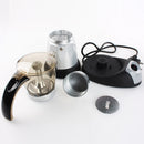 EU Plug Electric Coffee Maker Expresso Machine Italian Moka Stovetop 300ml