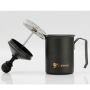 600ml Stainless Steel Milk Frother Double Mesh Milk Foamer DIY Fancy Coffee Creamer for Cappuccino Latte