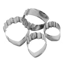 DIY Cookies Cutter Sugarcraft 4pcs Decorating Cupcake Fondant Set Flowers