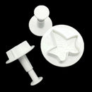 3pcs Maple Cookie Pastry Biscuit Cutter Fondant Cake Decorating Mold Tool