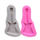 Guitar Shape Fondant Cake Cookie Chocolate Soap Mold Cutter Modelling Tools