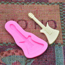 Guitar Shape Fondant Cake Cookie Chocolate Soap Mold Cutter Modelling Tools