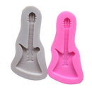 Guitar Shape Fondant Cake Cookie Chocolate Soap Mold Cutter Modelling Tools