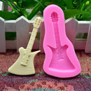 Guitar Shape Fondant Cake Cookie Chocolate Soap Mold Cutter Modelling Tools