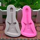 Guitar Shape Fondant Cake Cookie Chocolate Soap Mold Cutter Modelling Tools