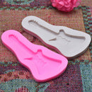 Guitar Shape Fondant Cake Cookie Chocolate Soap Mold Cutter Modelling Tools