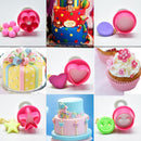 Various Cookie Cutter Embossing Set CupCake Decorating Gumpaste Fondant Mold