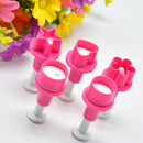 Various Cookie Cutter Embossing Set CupCake Decorating Gumpaste Fondant Mold