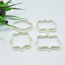 4pcs Sugar Cookie Cutter Mold Cake Decorating Fondant Paste Tool Dialogue