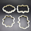 4pcs Sugar Cookie Cutter Mold Cake Decorating Fondant Paste Tool Dialogue