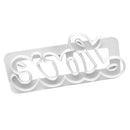 Home DIY Fondant Icing Cake Decorating Mould Pastry Cookie Cutters Love