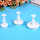 Shell Cookie Cutter Embossing Set Cup Cake Decorating Gumpaste Fondant Mold