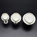 Shell Cookie Cutter Embossing Set Cup Cake Decorating Gumpaste Fondant Mold