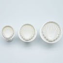 Shell Cookie Cutter Embossing Set Cup Cake Decorating Gumpaste Fondant Mold