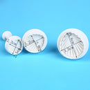 Shell Cookie Cutter Embossing Set Cup Cake Decorating Gumpaste Fondant Mold
