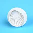 Shell Cookie Cutter Embossing Set Cup Cake Decorating Gumpaste Fondant Mold