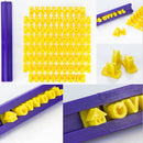 Alphabet Letter Number Cake Mould Biscuit Cookie Press Stamp DIY Tools