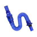 Kitchen Sink Sewer Pipe Drain Tube S Trap Tubing Bathroom Flexible 45cm Blue