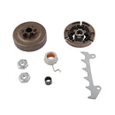 Chain Sprocket, Clutch, Washer, E-clip, Clutch Needle Bearing, Worm and Spring, Bumper Spike, Hexagon nuts M8 Kit for STIHL MS250 MS230 MS210 MS180 025 023 021 018 Chainsaw
