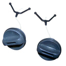 Gas Tank Fuel Cap + Oil Cap for HUSQVARNA Chainsaw 362 365 371 372 372XP Parts Replace OEM