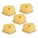 5 pieces Chainsaw Air Filter Service Kit for Husqvarna HUS51 55 Replacement