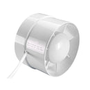 150mm 6'' Duct Fan Exhaust Vent Air Cooled Hydroponic Inline Blower Plastic