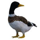 Home Artificial Duck Turning Back Fur Drake Imitation Animal Garden Decor