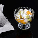Glass Cup Dessert Snack Bowl For Ice Cream Juice Sweet Cream Fruit 150ml