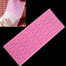 Kitchen Silicone Mat Lace Flower Embossed Cake Fondant Mold Mould Decoration
