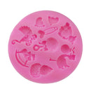 Silicone Fondant Mold For Cake Decorating Cupcake Chocolate Candy Mold Kids
