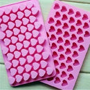Silicone Ice Cube Tray Mold Bar Ice Cube Chocolate Mold Mould Tray Hearts