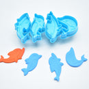 Silicone Candy Fondant Chocolate Accessory Mold for Cake Decoration Dolphin