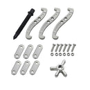 100mm Three-Jaw Gear Puller For Removing Gear Sprocket Bearings Pulley