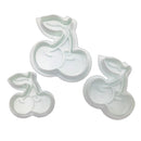Cherry Cookie Fondant Cake Sugarcraft Chocolate Decor Plunger Cutter Mold